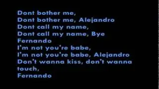 Lady Gaga - Alejandro