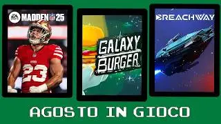 Giochi strategia o simulazione Agosto 2024: Madden NFL 25, Galaxy Burger, Breachway