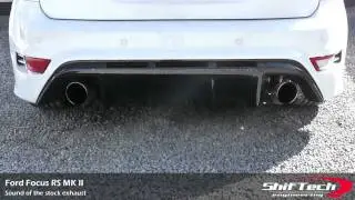 Ford Focus RS 2.5T - Orignal sound vs. Milltek sound - ShifTech