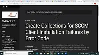 SCCM Part32 SCCM Client Trob