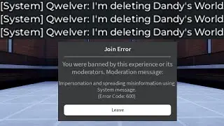 Player PERMANENTLY Banned For Fake System Messages