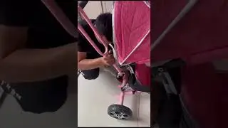 Carriola De Bebé Plegable Portátil Con Baston,triciclo Niños