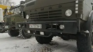 Без мазута никак! Обслуживание поворотных кулаков Газ 66 и Камаз 4310.