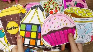 ХРУСТЯЩИЕ ПАКЕТИКИ 🥰 НЕОБЫЧНЫЕ СУМКИ 👛 Бумажные Сюрпризы 🍒 Распаковка / Nyuta Play