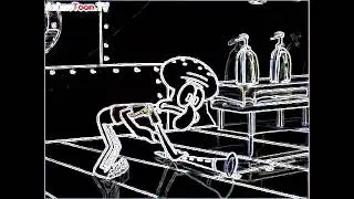 Squidward trapped in the future vocoded to Gangstas Paradise