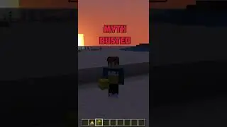 Testing Some Minecraft Myths #minecraftshorts #youtubeshorts #trending #minecraft