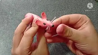 Мышка Сосиска /MOUSE SAUSAGE (Mem) Лепка/ Хит TIkTok.