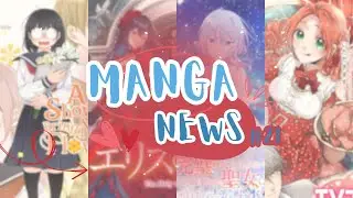 THREE New Shoujosei Anime Announcements in ONE DAY?! 😱 Plus Cover Reveals! | #MangaMonday News Ep 21