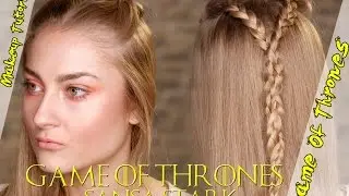 Sansa Stark Makeup & Hair Tutorial - Game Of Thrones