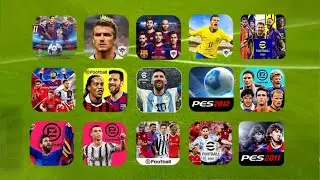 EVOLUTION OF PES MOBILE (2010-2022) | eFootball 2022 Mobile