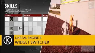 Unreal Engine 4 - Widget Switcher