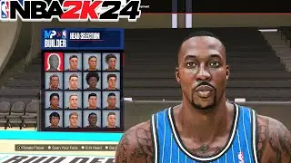 NBA 2K24 Best Dwight Howard Face Creation
