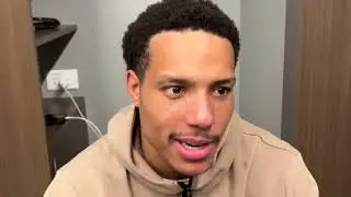 @MemphisGrizzlies Desmond Banes discusses their playoff positioning post-game on 3.26.23