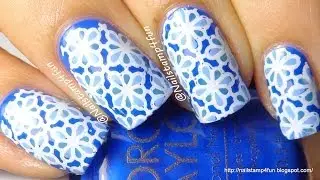 Advance Nail Stamping Technique Using Born Pretty Store Plate QA65
