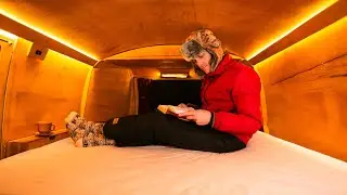 Heavy Rain and Snow During a Camping Day