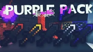 PURPLE TEXTURE PACK PVP 1.8 SIN LAG | Minecraft 1.8.9/1.8.8/1.8