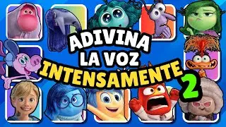 ADIVINA QUIEN HABLA 😁🤢😭  INTENSAMENTE 2, INSIDE OUT 2 - ALEGRÍA, ANSIEDAD, TRISTEZA, ENVIDIA, TEMOR