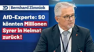 Syrer endlich in die Heimat zurückführen!