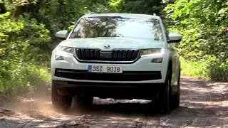 2017 Škoda Kodiaq Off road Driving Footage