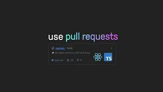 🍟 REACT HOOKS делаем code review pull requests в reactuse