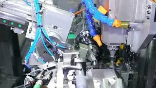 Cutting Gear Shaft on telescopic Loader AF72 Gear Hobbing Machine AF160