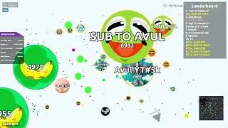 AGAR.IO SERVER TAKEOVER WITH BOTS #1067 || OP-BOTS.COM