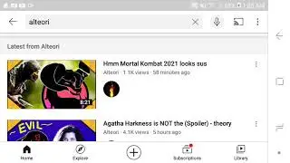 she literally disrespected mortal kombat and with that Innaporite thumbnail