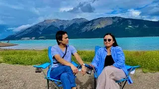 On Our Way To Banff National Park || First Lake Adventure || Trip Gone Wrong With A Wonderful Twist