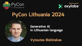 Vytautas Bielinskas - Generative AI in Lithuanian language
