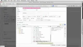 How to upload and add a PDF to a menu item