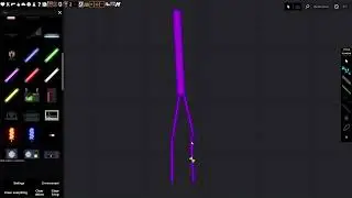 I created Purple from Rainbow friends in People Playground