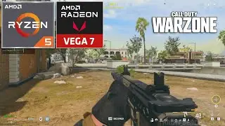 Call of Duty: WARZONE - Ryzen 5 5600G + VEGA 7