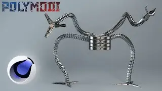 Doctor Octopus Claws Mechanical Arms Cinema 4d Tutorial