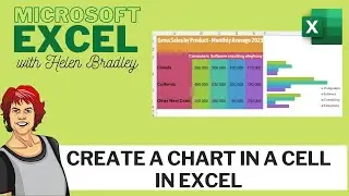 Excel Magic: In-Cell Charts for Instant Data Insights!
