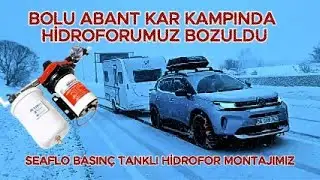 KARAVANDA HİDROFOR DEĞİŞİMİ , SEAFLO HİDROFOR , KARAVAN HİDROFORU BOZULDU USTAYA PARA VERMEYE SON