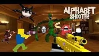 Играю в Alphabet Shooter:Survival FPS 