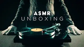 Immaculate Unboxing of my VINYL TURNTABLE ASMR 💿 ASMR No Talking