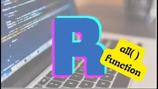 How to use all( ) function in R programming