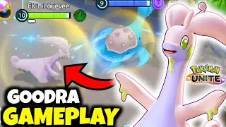 GOODRA GAMEPLAY POKEMON UNITE