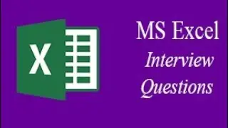 Interview questions answer Excel function.
