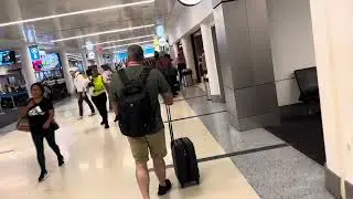 Charlotte North Carolina  airport check it out ￼. Very good amenities.
