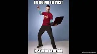 sheldon posts nsfw in general