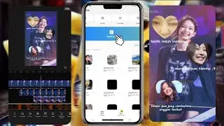 TUTORIAL EDIT VIDEO CAPCUT LENTIK INDAH MATAMU MANIS SENYUM BIBIRMU 