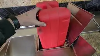 Самоотливной рецесс с люками и криналины на лодку Крым М