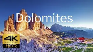 Dolomites 4K HDR | Italy 🇮🇹 🏔