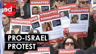 Pro-Israel Rally Takes Place in Central London