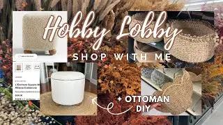 HOBBY LOBBY SHOP WITH ME | Designer Home Look With An Easy DIY Project