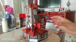 HOW TO DIY BURROW (WEASLEY HOME) HARRY POTTER | MİNYATUR KOVUK YAPIMI