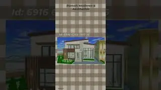 BAGI ID SAKURA RUMAH MODERN||DARI TIKTOK✨#sakuraschoolsimulator