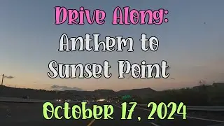 Relaxing Drive Along: Anthem, AZ to Sunset Point, AZ #arizona #driving #anthem #sunsetpoint #phoenix